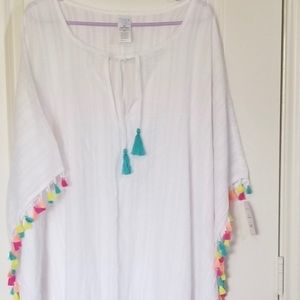 Time and Tru Swimsuit coverup plus size